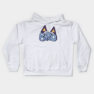 Bluey and Bingo bro Kids Hoodie